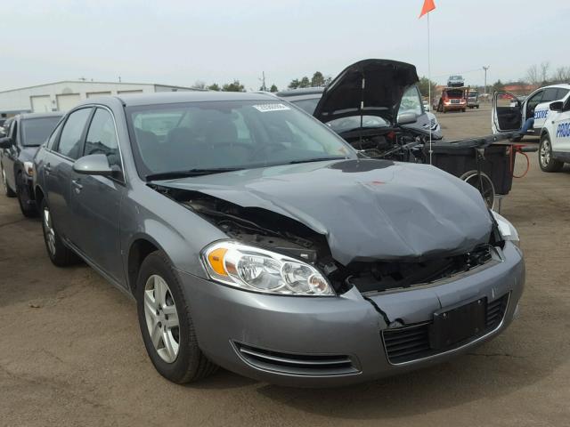 2G1WB58K281223687 - 2008 CHEVROLET IMPALA LS GRAY photo 1