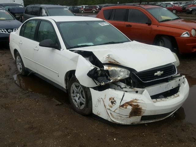 1G1ZS58F97F124761 - 2007 CHEVROLET MALIBU LS WHITE photo 1