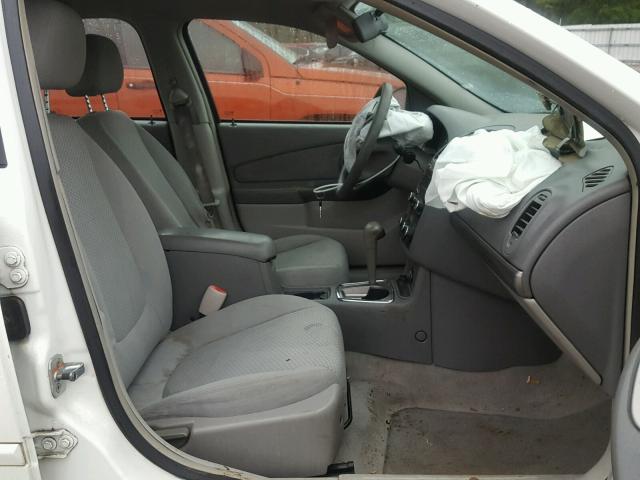 1G1ZS58F97F124761 - 2007 CHEVROLET MALIBU LS WHITE photo 5