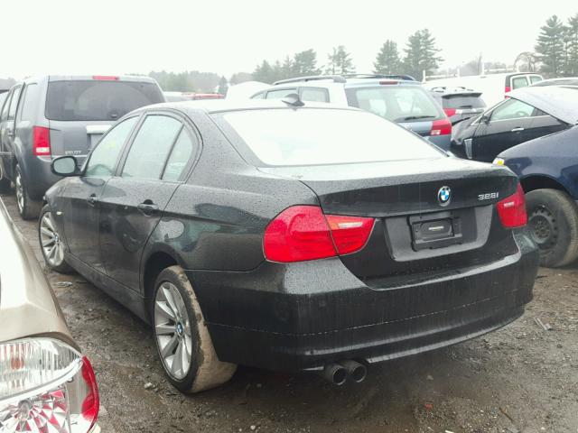 WBAPH7G57BNN05571 - 2011 BMW 328 I BLACK photo 3