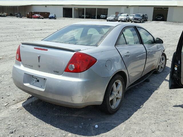 1G2ZG58N674126998 - 2007 PONTIAC G6 BASE SILVER photo 4