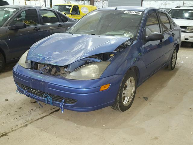 1FAHP34333W127417 - 2003 FORD FOCUS SE C BLUE photo 2