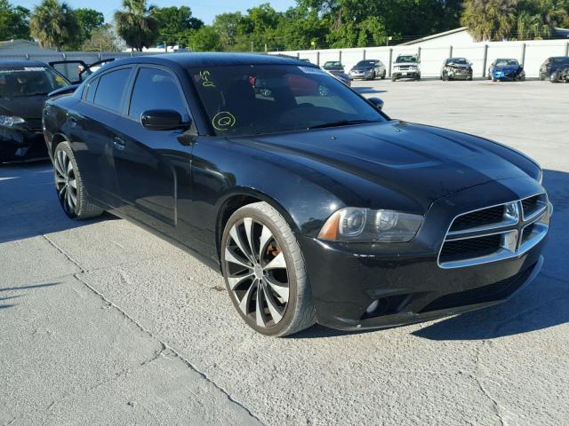 2C3CDXCT3DH540898 - 2013 DODGE CHARGER R/ BLACK photo 1