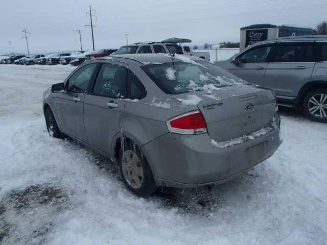 1FAHP34N78W129292 - 2008 FORD FOCUS S/SE GRAY photo 3