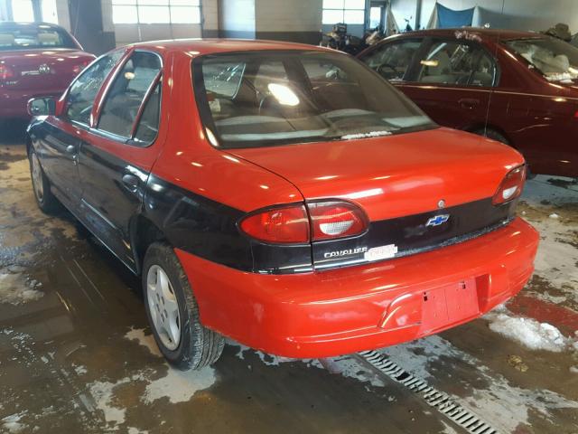 1G1JC524X27389810 - 2002 CHEVROLET CAVALIER B TWO TONE photo 3