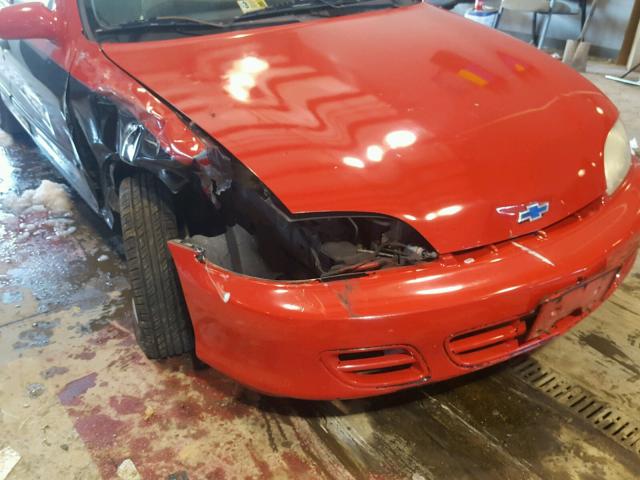 1G1JC524X27389810 - 2002 CHEVROLET CAVALIER B TWO TONE photo 9