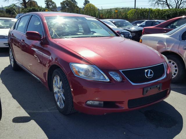 JTHBH96S565010869 - 2006 LEXUS GS GENERAT RED photo 1