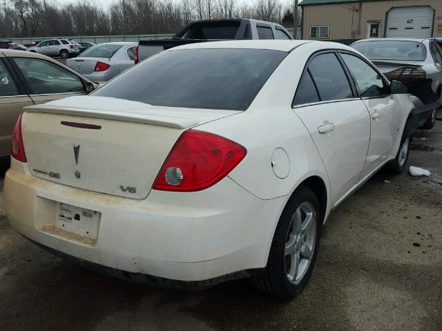 1G2ZG57N984150845 - 2008 PONTIAC G6 BASE WHITE photo 4