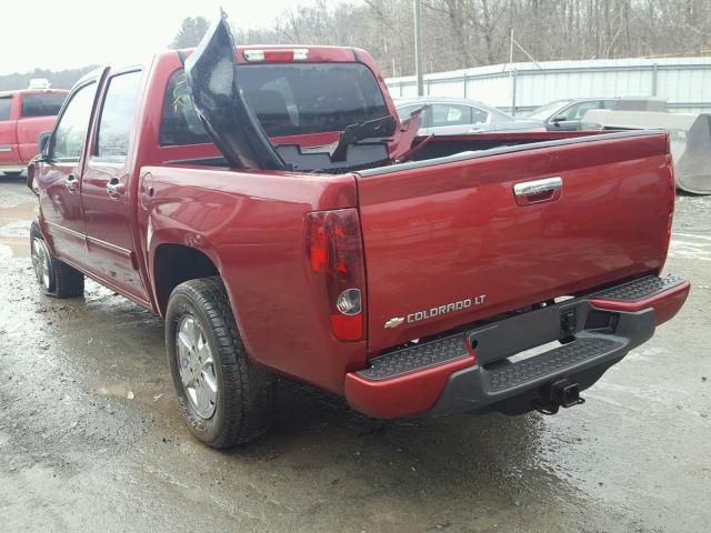 1GCJTCDE2A8143232 - 2010 CHEVROLET COLORADO L RED photo 3