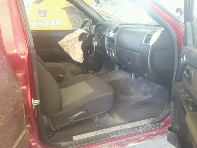 1GCJTCDE2A8143232 - 2010 CHEVROLET COLORADO L RED photo 5