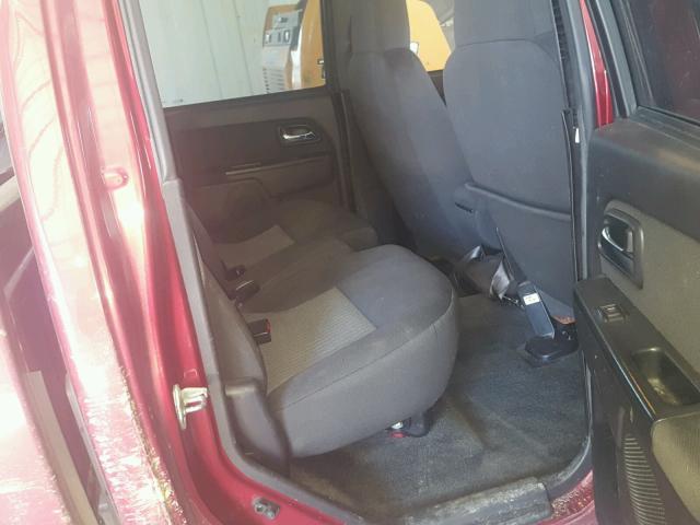 1GCJTCDE2A8143232 - 2010 CHEVROLET COLORADO L RED photo 6