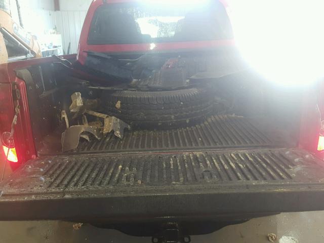 1GCJTCDE2A8143232 - 2010 CHEVROLET COLORADO L RED photo 9