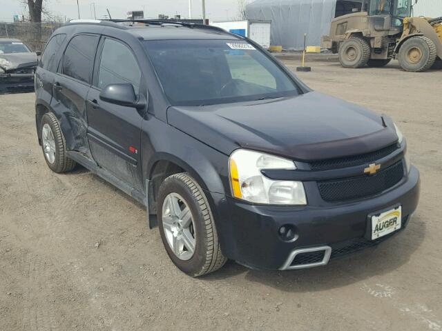 2CNDL037186308147 - 2008 CHEVROLET EQUINOX SP BLACK photo 1