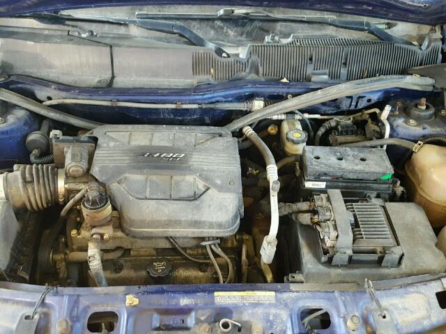 2CNDL13F756005060 - 2005 CHEVROLET EQUINOX LS BLUE photo 7