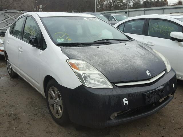 JTDKB20U353076318 - 2005 TOYOTA PRIUS WHITE photo 1