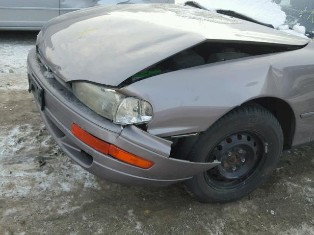 JT2SK12E4N0062258 - 1992 TOYOTA CAMRY LE GRAY photo 9