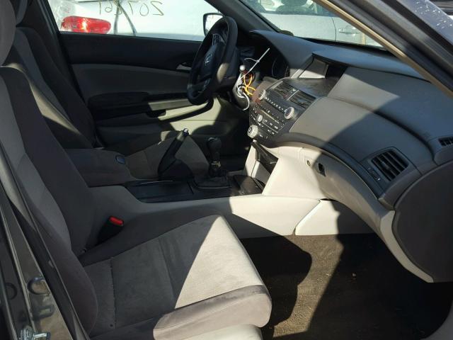 1HGCP25478A139923 - 2008 HONDA ACCORD LXP GRAY photo 5