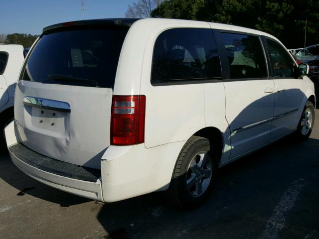 1D8HN54P48B156424 - 2008 DODGE GRAND CARA WHITE photo 4