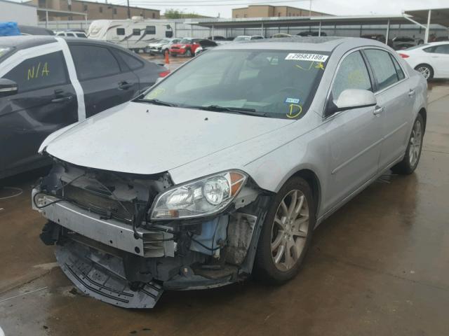 1G1ZG5E77CF281178 - 2012 CHEVROLET MALIBU LTZ 银色 照片 2