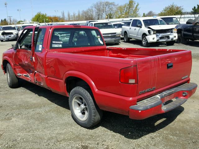 1GCCS1941W8239599 - 1998 CHEVROLET S TRUCK S1 RED photo 3
