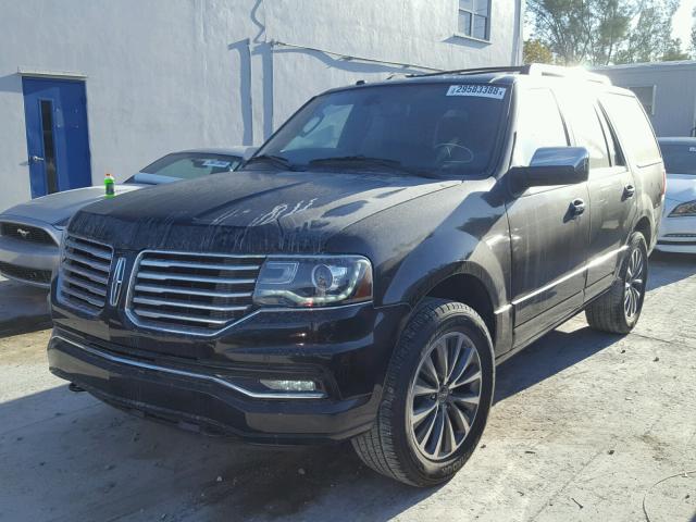 5LMJJ2HT9HEL07167 - 2017 LINCOLN NAVIGATOR BLACK photo 2