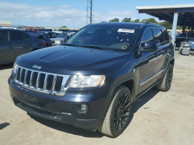1J4RS4GT5BC521347 - 2011 JEEP GRAND CHER BLUE photo 2