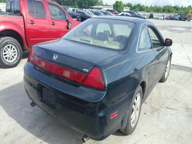 1HGCG22551A016754 - 2001 HONDA ACCORD EX GREEN photo 4