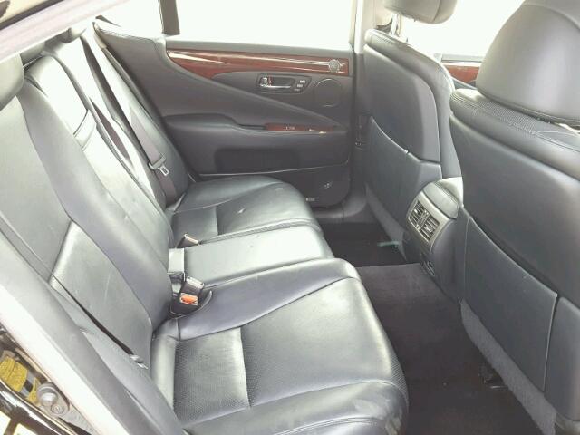 JTHBL46F275038764 - 2007 LEXUS LS 460 BLACK photo 6