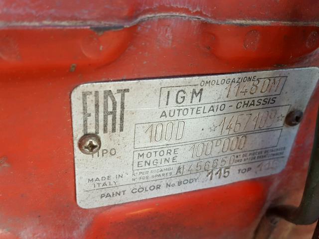 1467109 - 1963 FIAT SPIDER RED photo 10