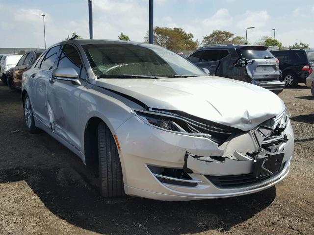 3LN6L2LU7DR828141 - 2013 LINCOLN MKZ HYBRID SILVER photo 1