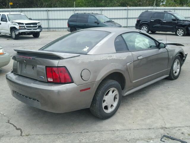 1FAFP40471F228226 - 2001 FORD MUSTANG TAN photo 4