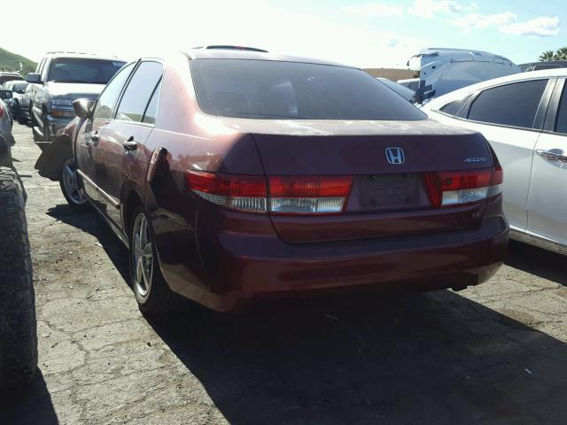 JHMCM56673C085737 - 2003 HONDA ACCORD EX MAROON photo 3