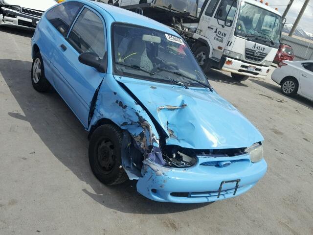 KNJLT05H5V6223638 - 1997 FORD ASPIRE BLUE photo 1