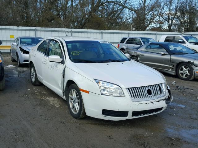 3MEHM0HA5AR604356 - 2010 MERCURY MILAN WHITE photo 1