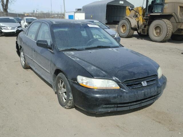 1HGCG56772A815739 - 2002 HONDA ACCORD SE BLACK photo 1