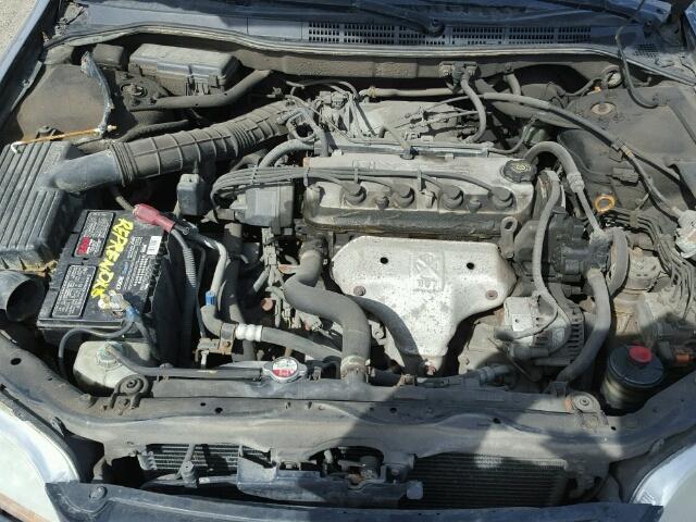 1HGCG56772A815739 - 2002 HONDA ACCORD SE BLACK photo 7