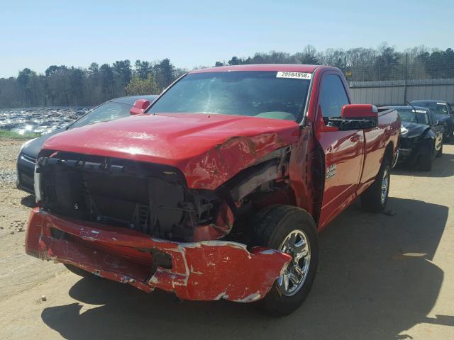 3C6LR4AT1EG308291 - 2014 RAM 2500 ST RED photo 2