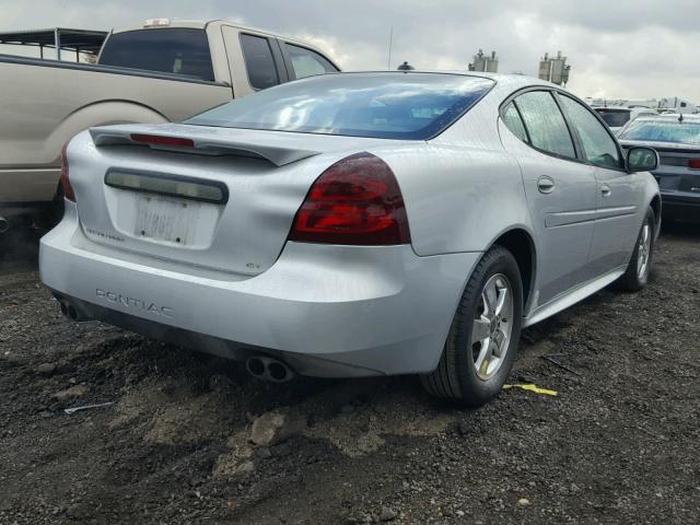 2G2WS522651149139 - 2005 PONTIAC GRAND PRIX SILVER photo 4