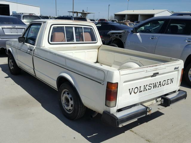 1V1KG0174BV104239 - 1981 VOLKSWAGEN RABBIT TRU WHITE photo 3