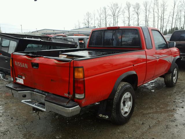 1N6HD16Y6RC346766 - 1994 NISSAN TRUCK KING RED photo 4