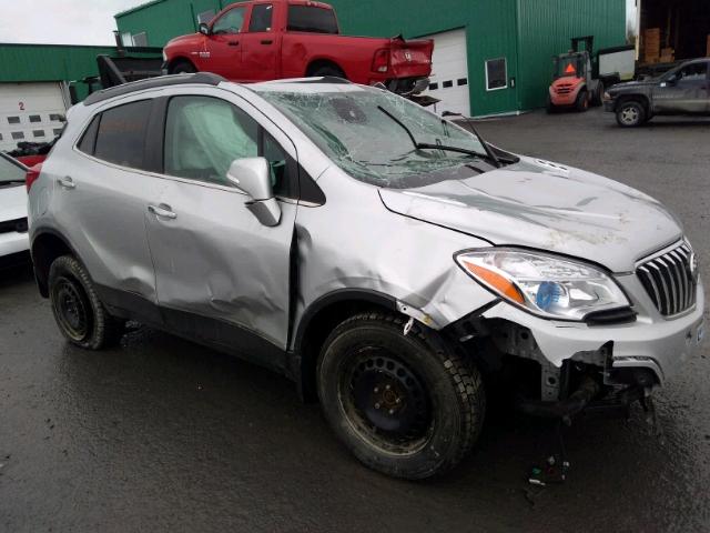 KL4CJESB0EB688612 - 2014 BUICK ENCORE SILVER photo 1