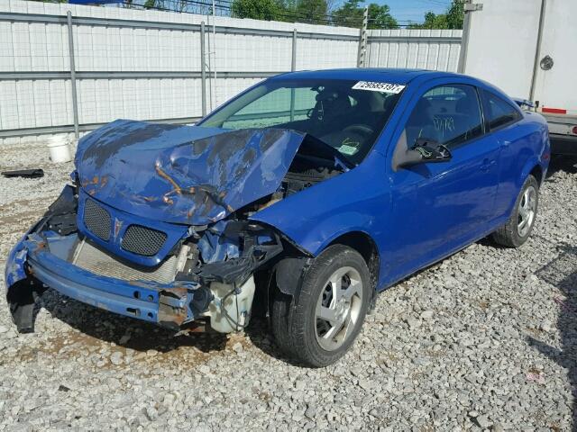 1G2AL18F387104483 - 2008 PONTIAC G5 BLUE photo 2