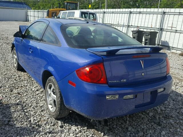 1G2AL18F387104483 - 2008 PONTIAC G5 BLUE photo 3