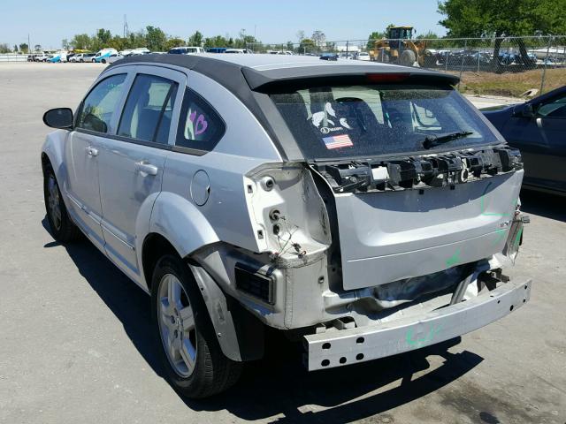 1B3HB48A39D196766 - 2009 DODGE CALIBER SX SILVER photo 3