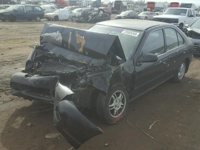 3N1AB41D7XL095261 - 1999 NISSAN SENTRA BAS BLACK photo 2