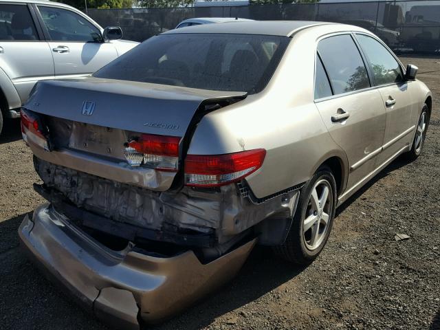 JHMCM56664C016684 - 2004 HONDA ACCORD EX GOLD photo 4