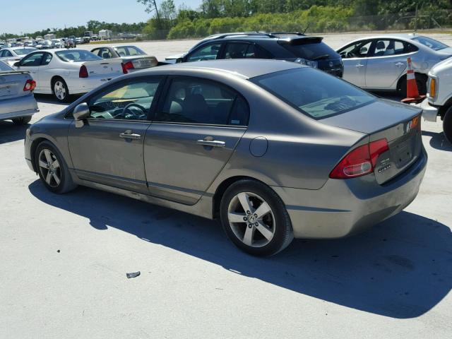 1HGFA16846L149868 - 2006 HONDA CIVIC EX SILVER photo 3