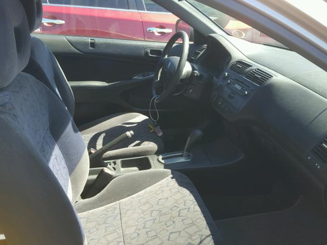 1HGEM22912L026336 - 2002 HONDA CIVIC EX ბეჟი ფოტო 5