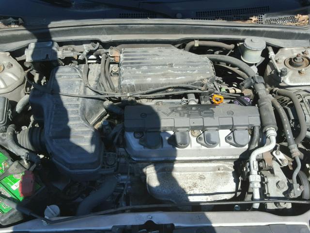 1HGEM22912L026336 - 2002 HONDA CIVIC EX ბეჟი ფოტო 7