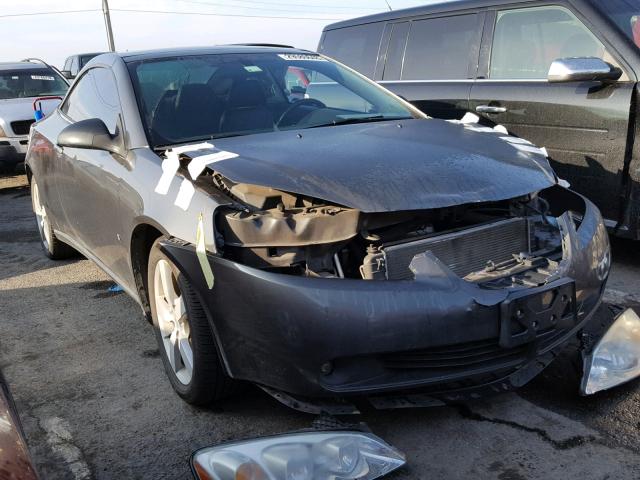 1G2ZH35N274123666 - 2007 PONTIAC G6 GT GRAY photo 1